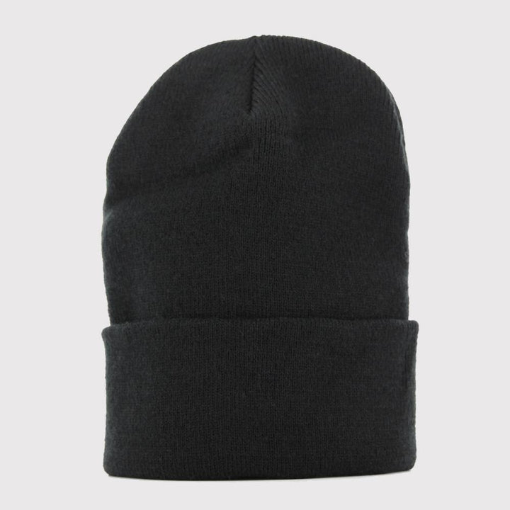 Yupoong heavyweight long beanie black - Shop-Tetuan