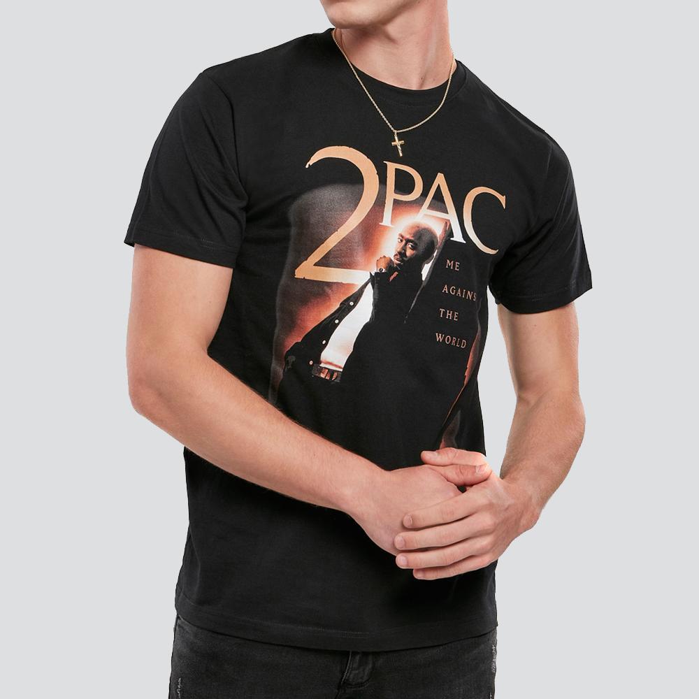 Mister Tupac Me Against The World Cover Tee black - Shop-Tetuan