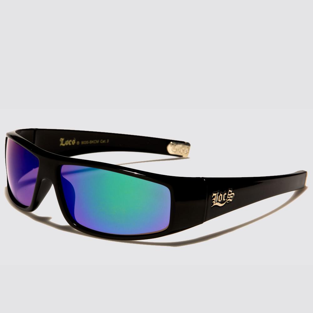 Locs Rectangle Sunglasses black/purple - Shop-Tetuan