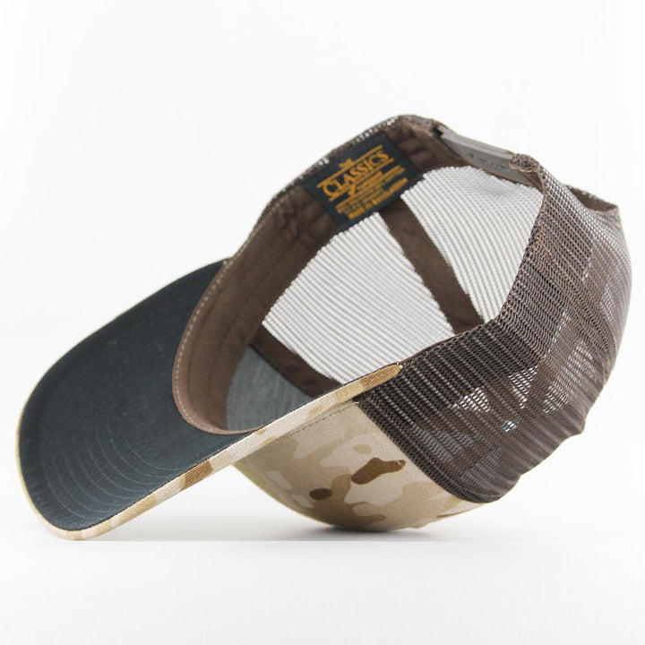 The Classics Yupoong Retro trucker cap arid/brown - Shop-Tetuan