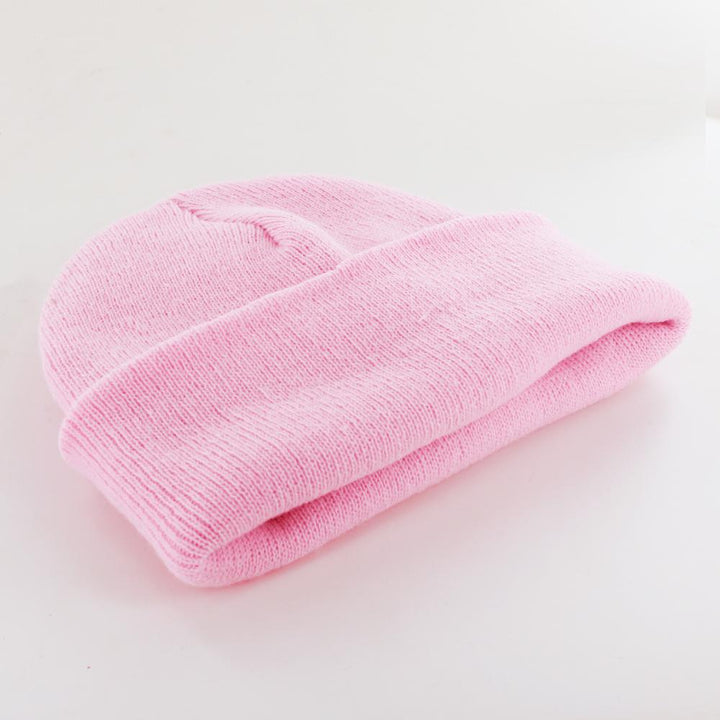 Yupoong heavyweight beanie baby pink - Shop-Tetuan