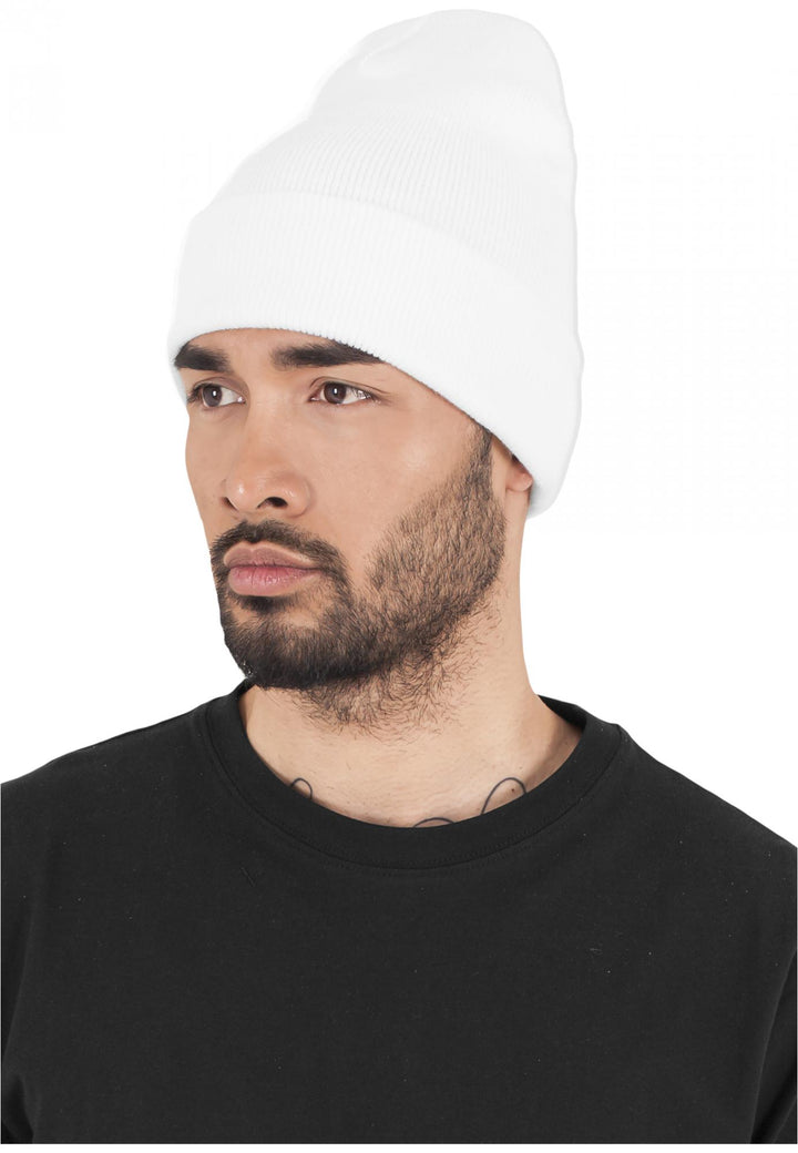 Yupoong heavyweight long beanie white - Shop-Tetuan