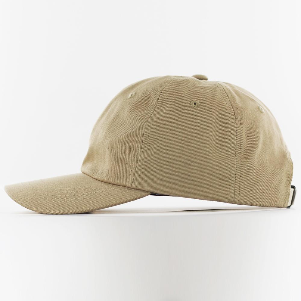 The Classics Yupoong low profile cotton twill cap khaki - Shop-Tetuan