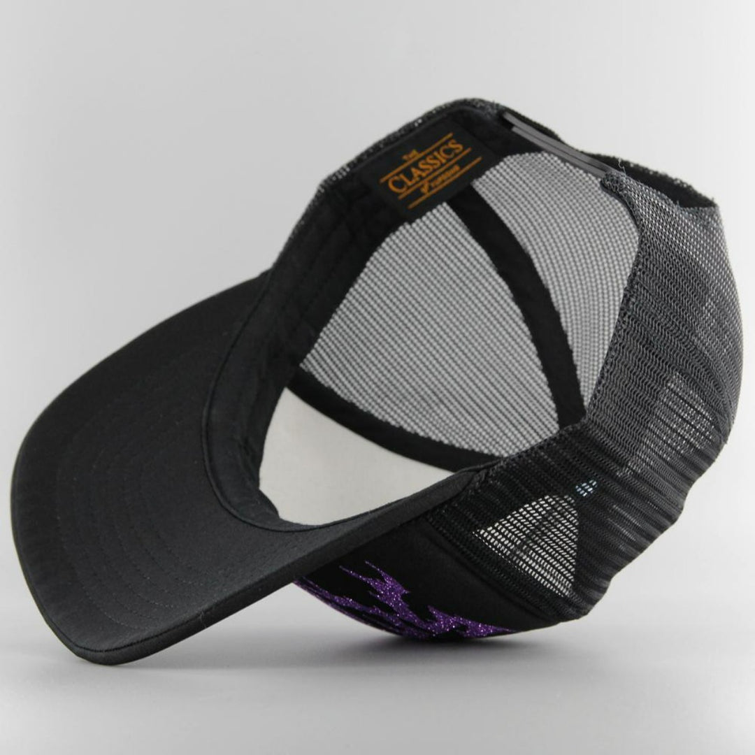 Vlizada Glitter Scorpion cap black/purple - Shop-Tetuan