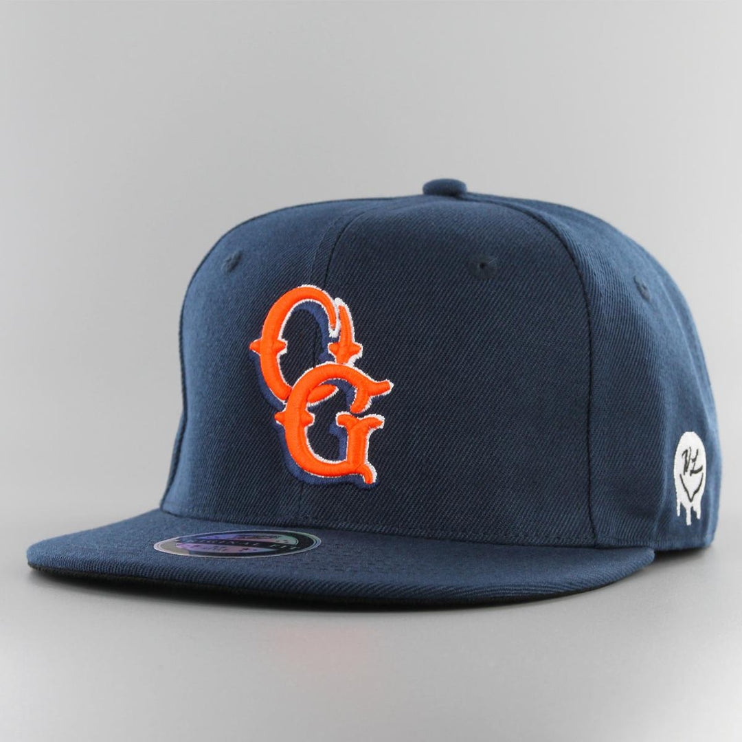 Naughty League South Central Original Gangsters fitted navy/orange - Shop-Tetuan