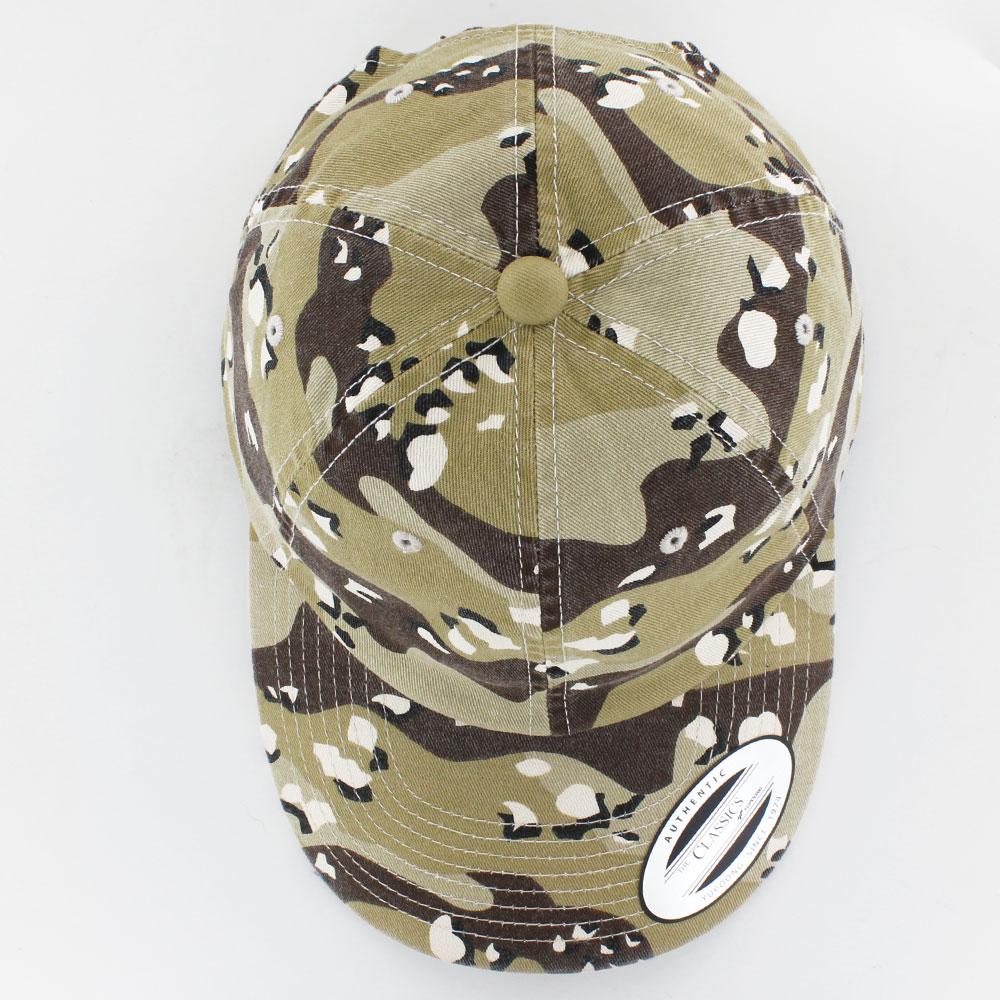 The Classics Yupoong low profile camo washed cap retro desert - Shop-Tetuan