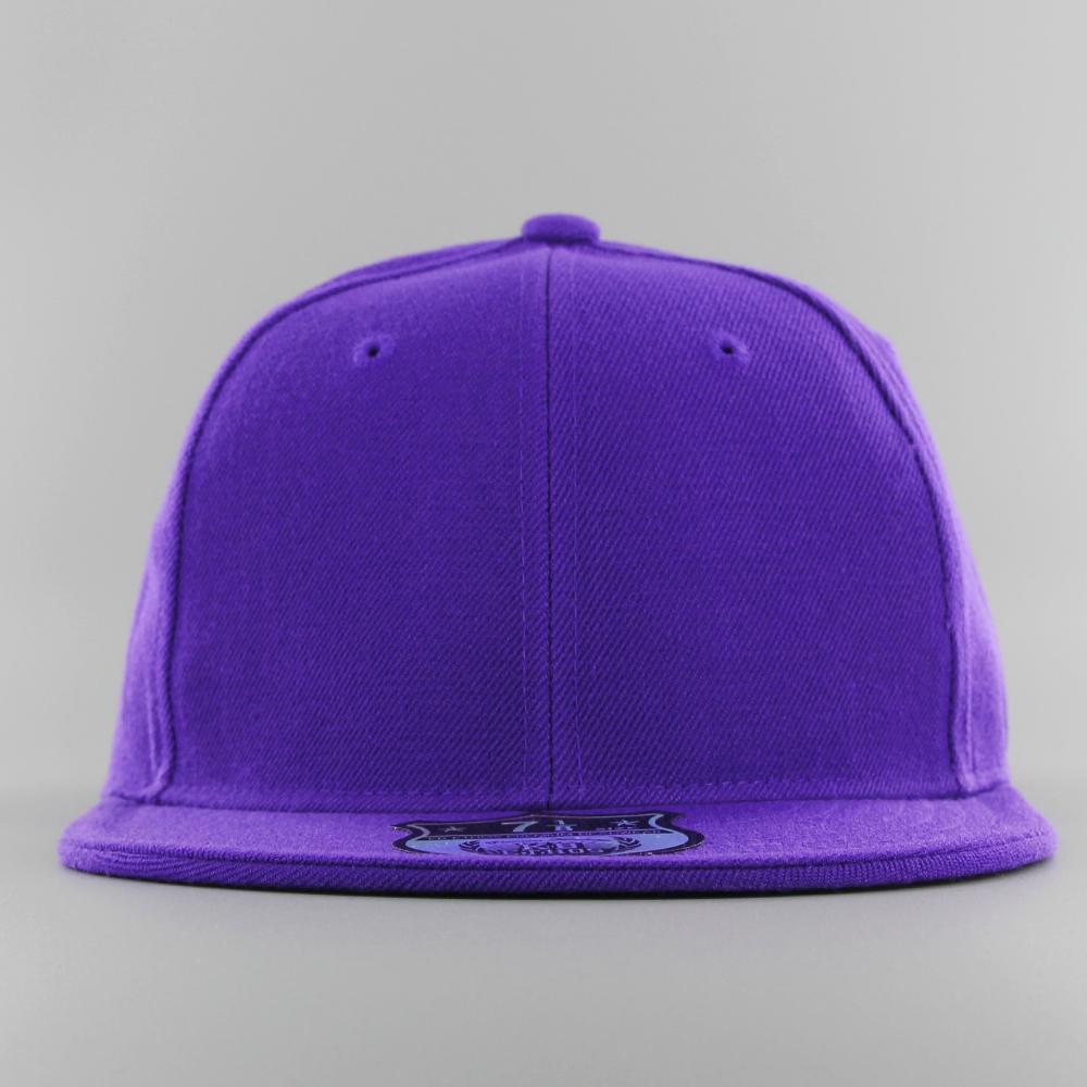 KB Ethos Plain Fitted cap purple - Shop-Tetuan