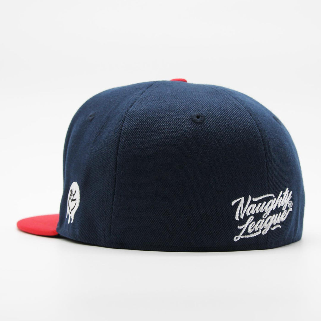 Naughty League Icon Basic Fitted navy/red/white - Shop-Tetuan