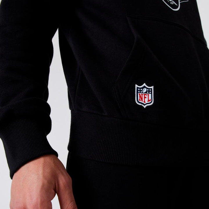 New Era NFL Team Logo hoody LV Raiders black - Shop-Tetuan