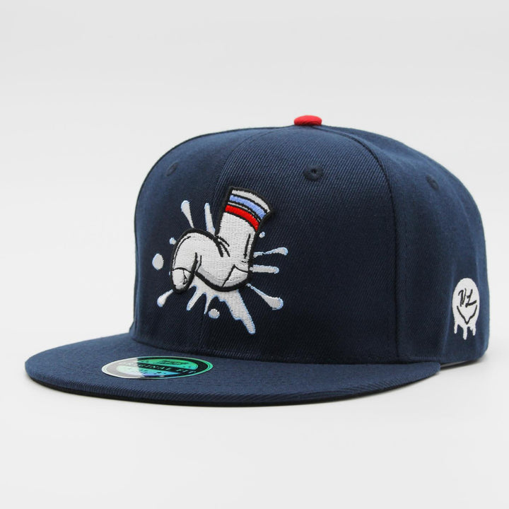 Naughty League Boston Wank Sox Splash Logo snapback navy - Shop-Tetuan