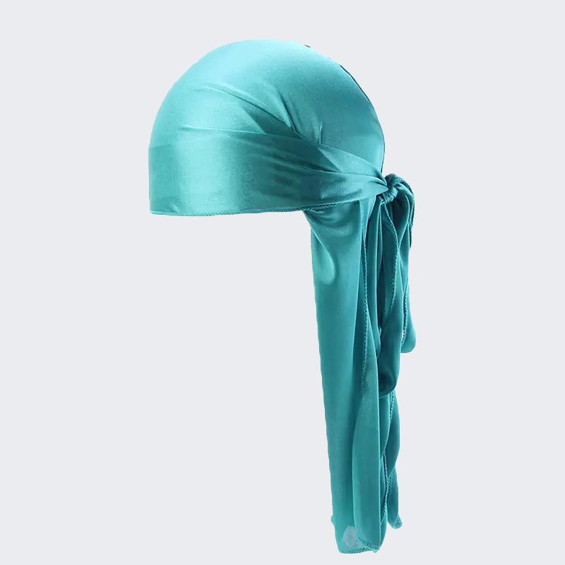 Silky Satin Du-Rag lake blue - Shop-Tetuan