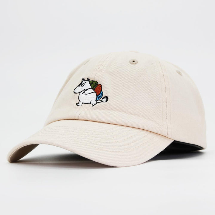 Moomin Muumipeikko Seikkailee dad cap beige - Shop-Tetuan