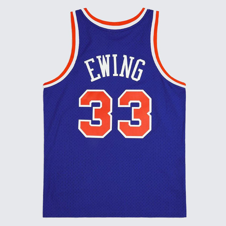 Mitchell & Ness NBA Swingman Jersey NYKnicks royal/orange - Shop-Tetuan