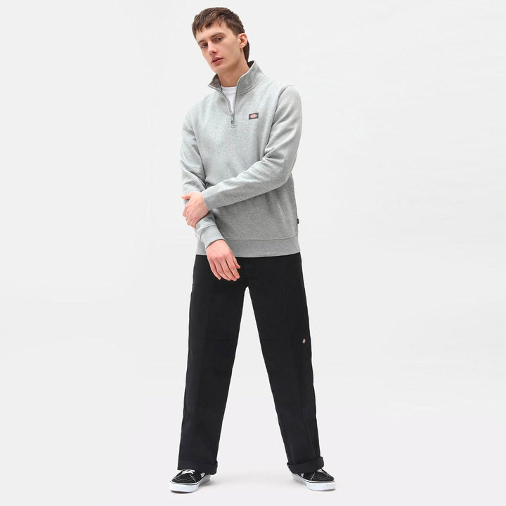 Dickies Oakport Quarter zip grey melange - Shop-Tetuan