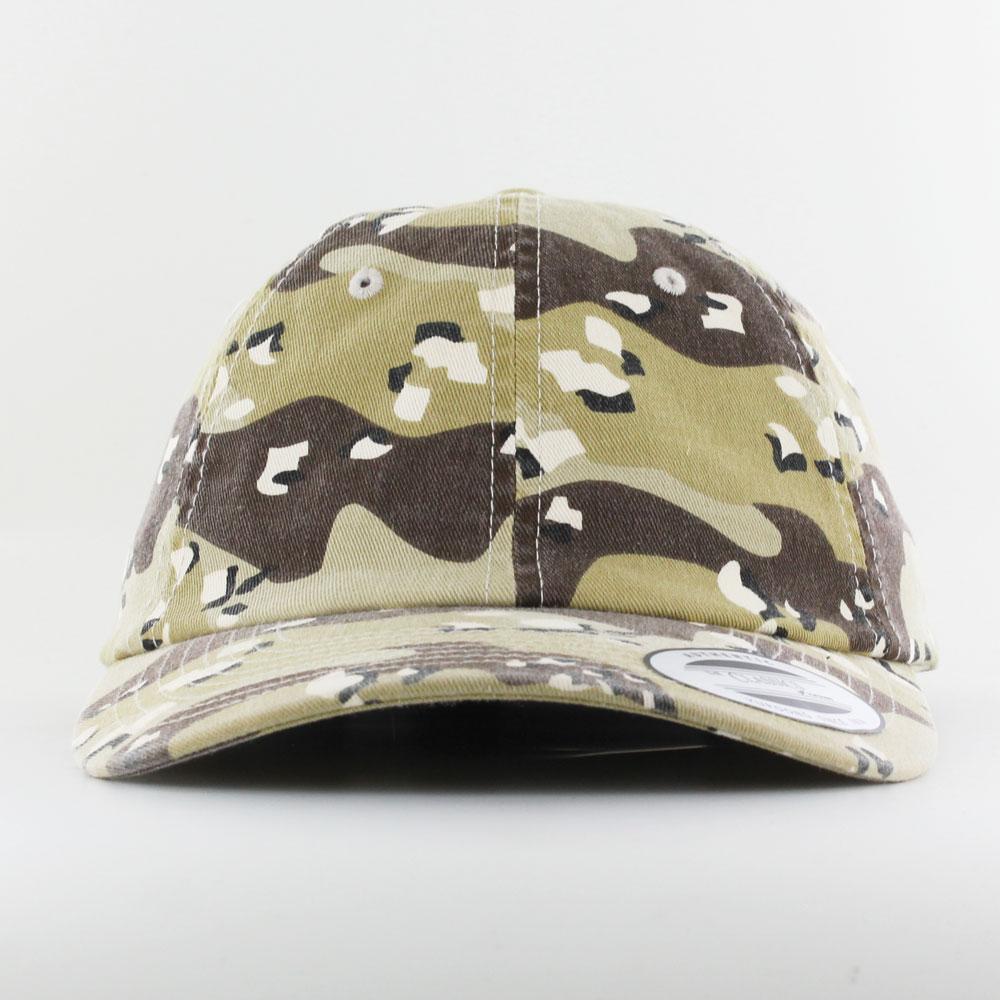 The Classics Yupoong low profile camo washed cap retro desert - Shop-Tetuan