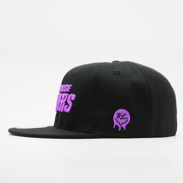 Naughty League San Jose Stalkers Text Logo fitted black - Shop-Tetuan