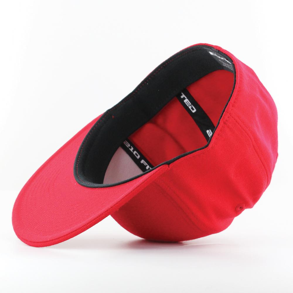 Premium 210 fitted cap red - Shop-Tetuan