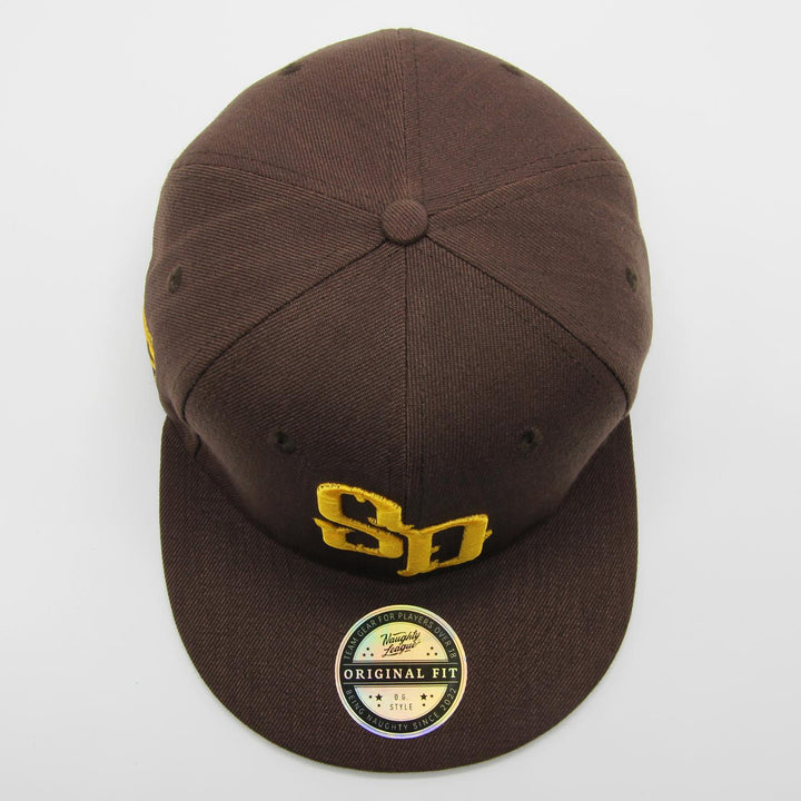 Naughty League San Diego Shrimp Dicks Icon Logo fitted brown - Shop-Tetuan