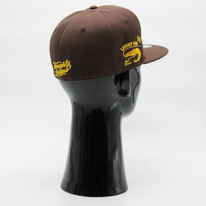 Naughty League San Diego Shrimp Dicks Icon Logo fitted brown - Shop-Tetuan