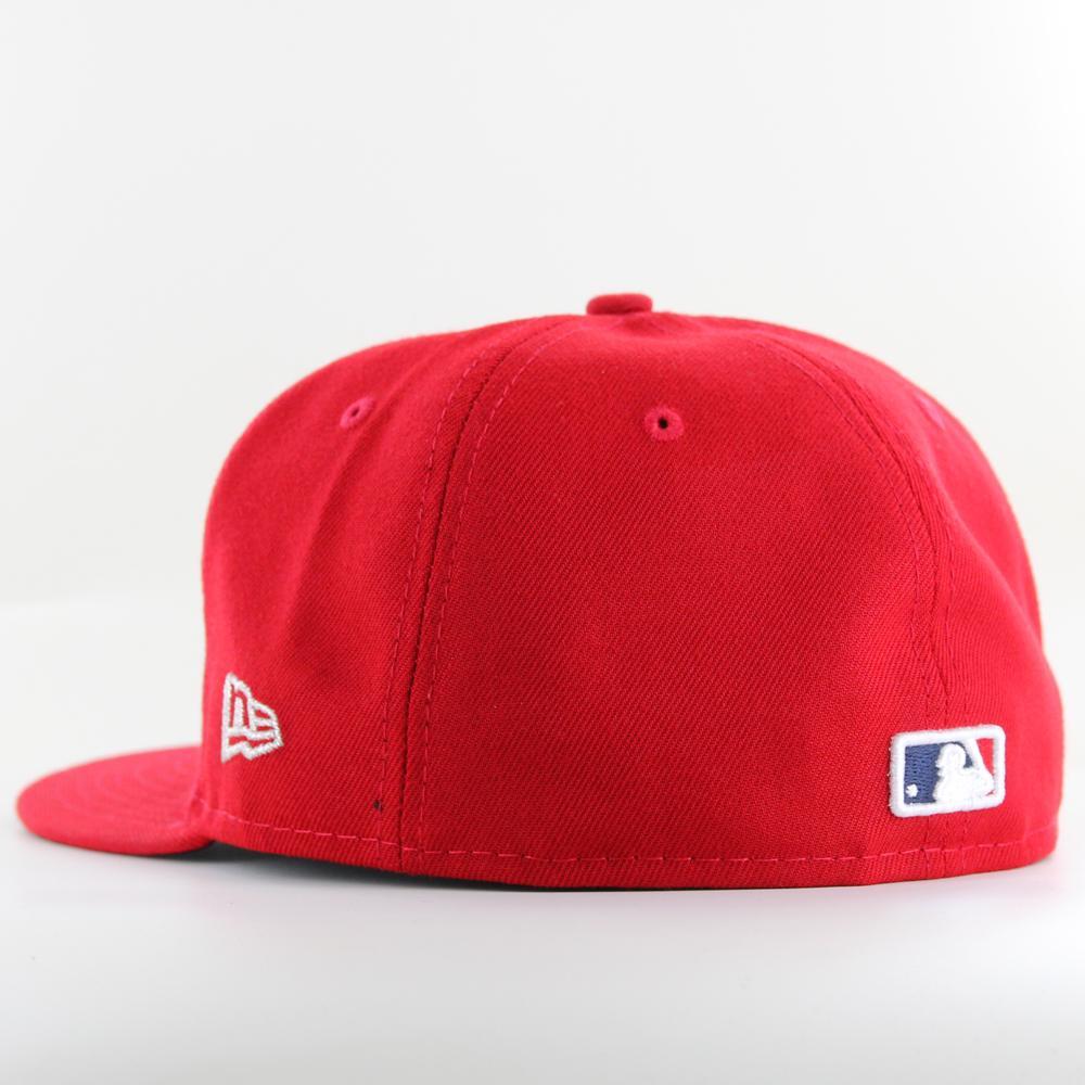 New Era Authentic On Field 59Fifty LA Angels red - Shop-Tetuan