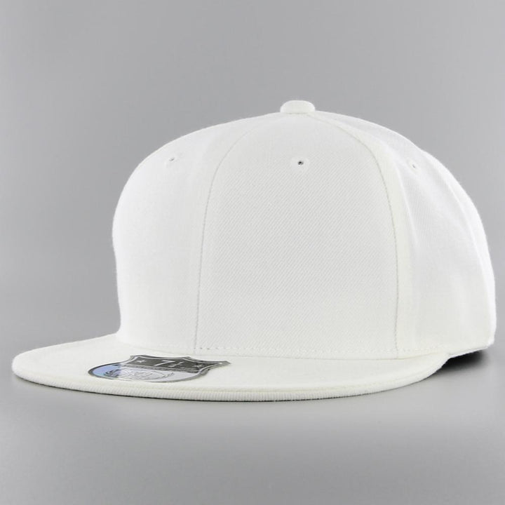 KB Ethos Plain Fitted cap white - Shop-Tetuan