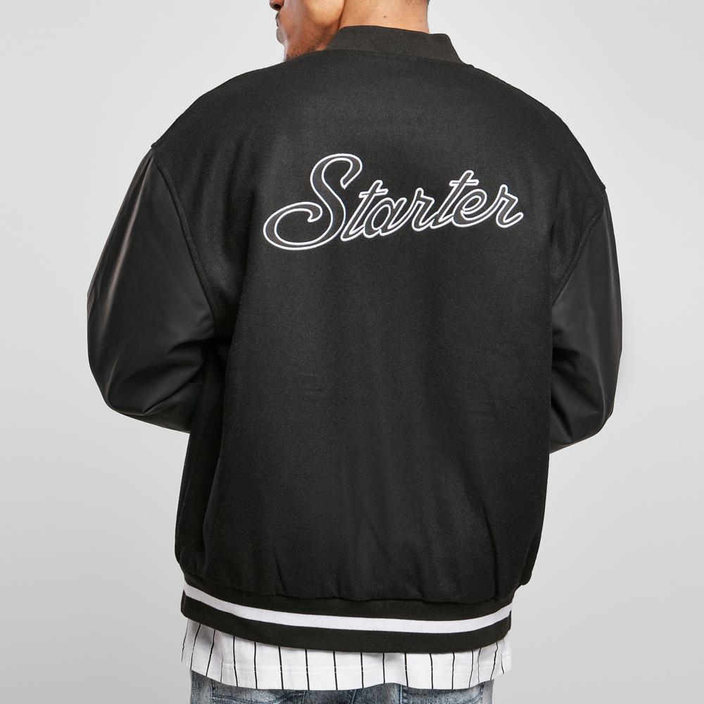 Starter Script College Jacket black - Shop-Tetuan