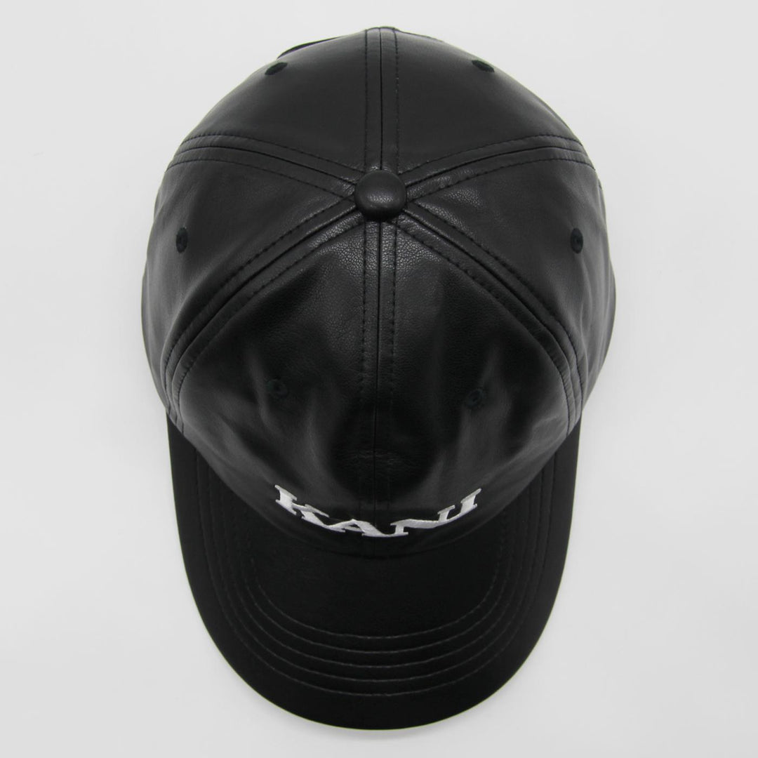 Karl Kani Retro Fake Leather cap black - Shop-Tetuan