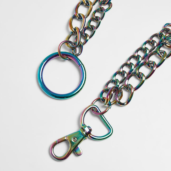 Urban Classics Double Metal Keychain holographic - Shop-Tetuan