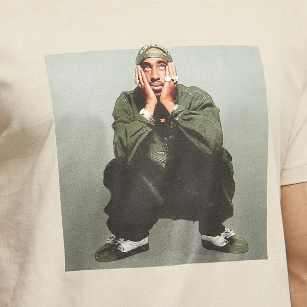 Mister Tupac Sitting Pose tee sand - Shop-Tetuan