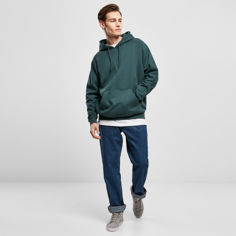 Urban Classics blank hoody bottlegreen - Shop-Tetuan