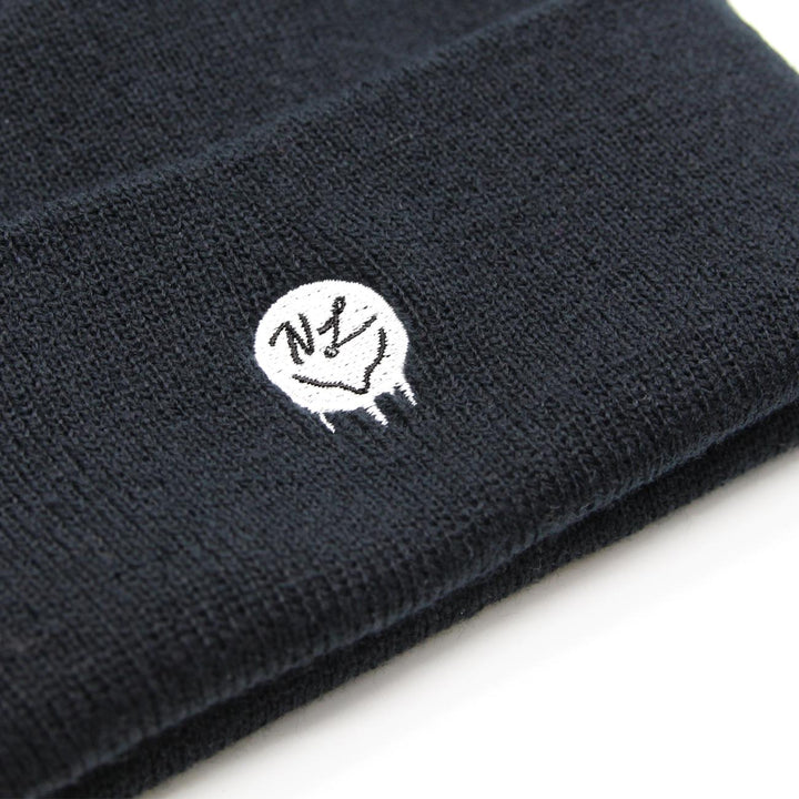 Naughty League Branded Cuff Beanie black - Shop-Tetuan