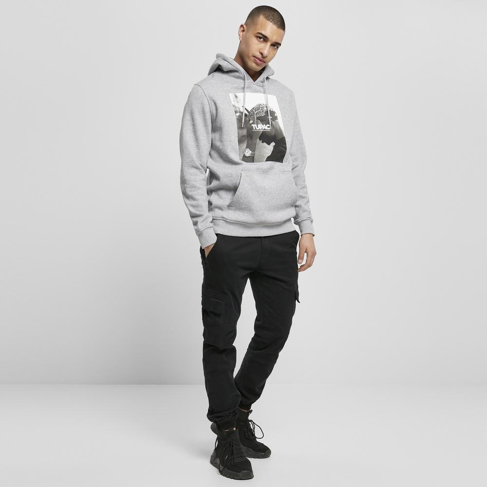 Mister 2Pac F*ck the World Hoody heather grey - Shop-Tetuan