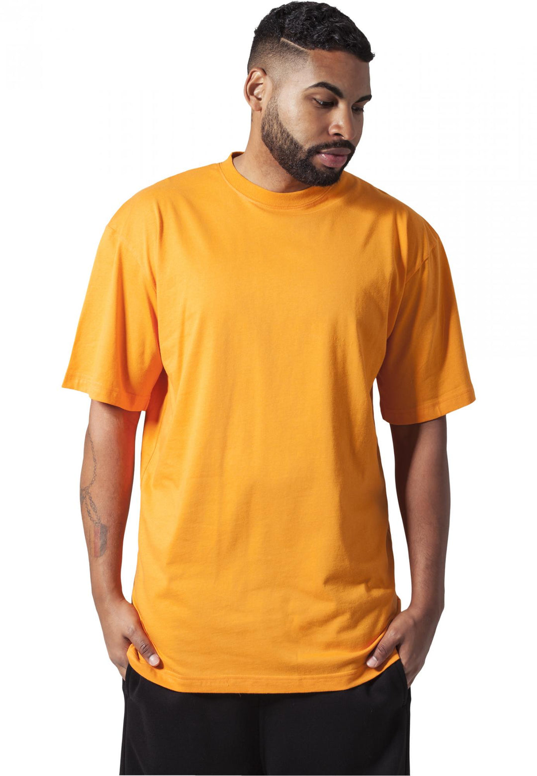 Urban Classics tall tee orange - Shop-Tetuan