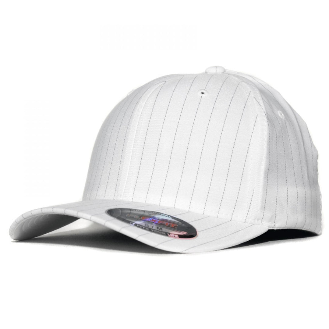 Flexfit cap pinstripe white - Shop-Tetuan