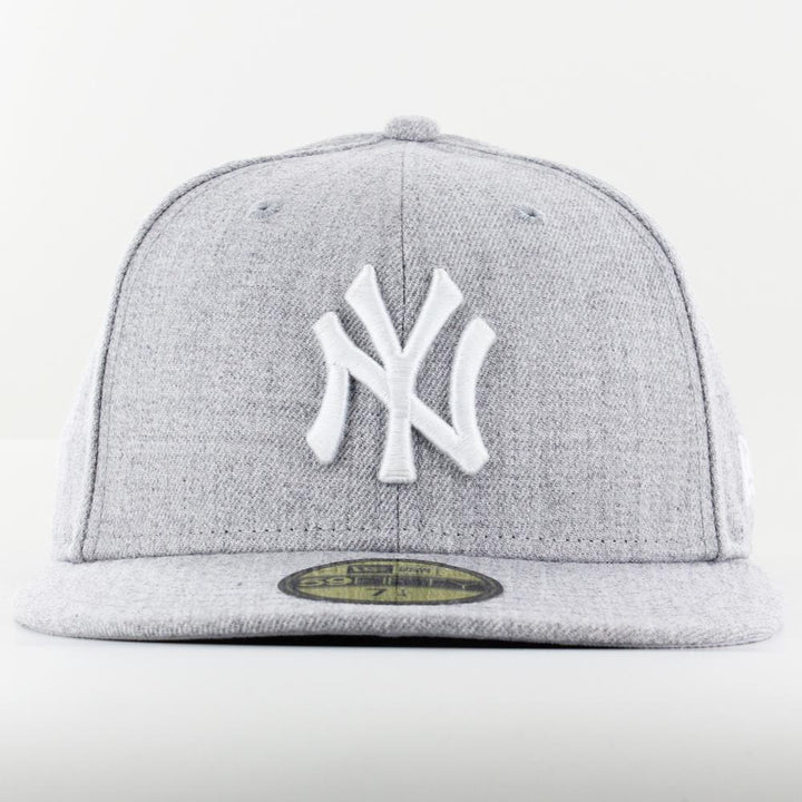 New Era Essential 59Fifty NY Yankees heather/white - Shop-Tetuan