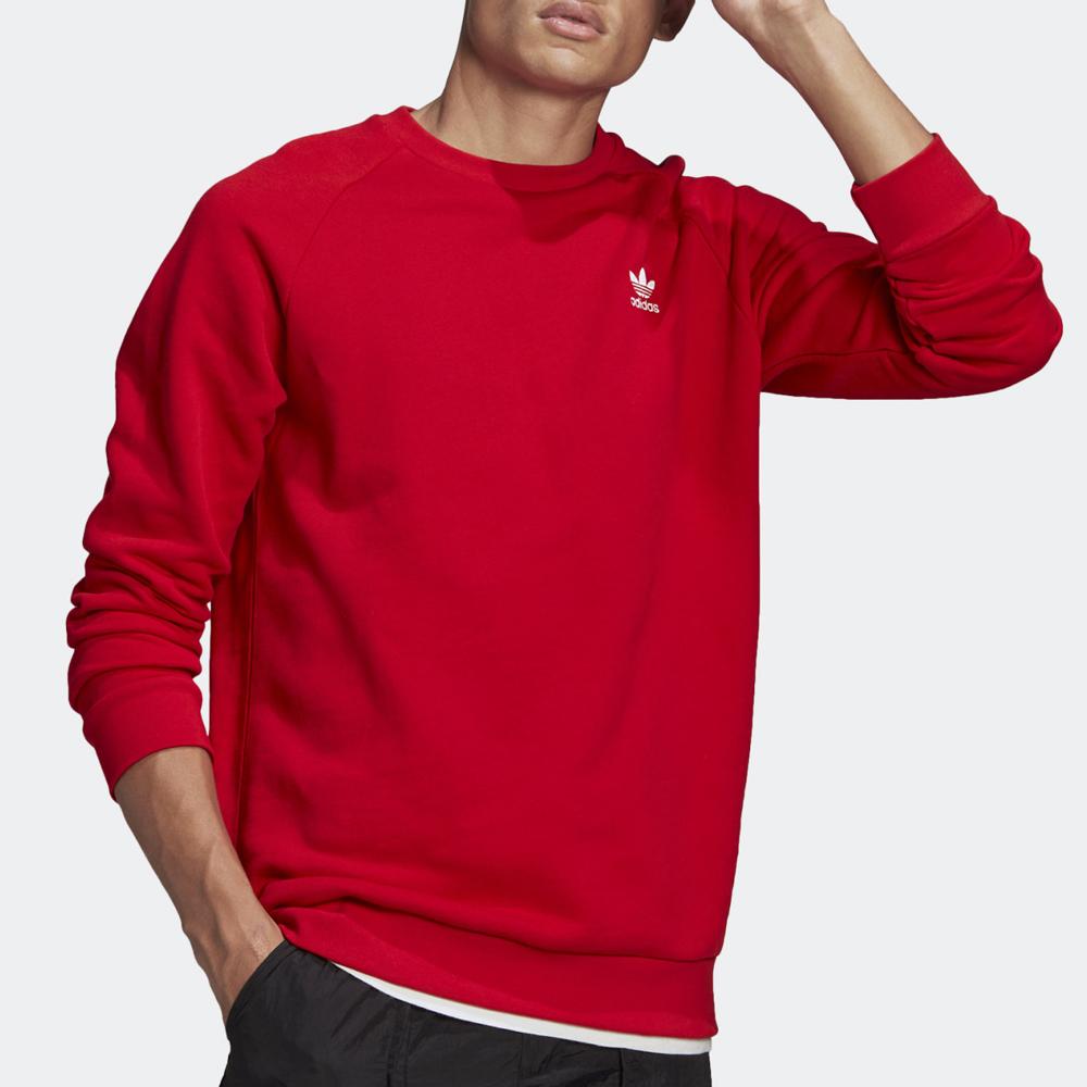 Adidas Essential Crew scarlet/white - Shop-Tetuan