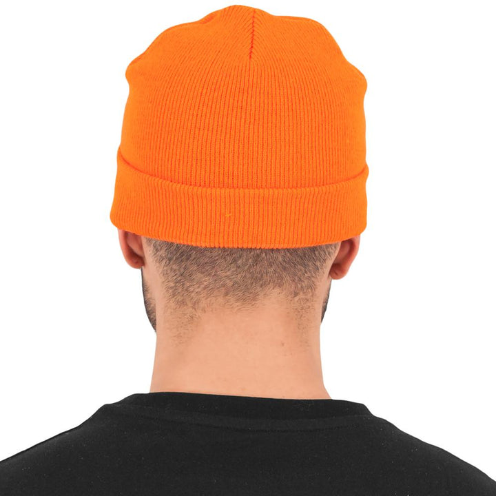 Yupoong heavyweight beanie blaze orange - Shop-Tetuan