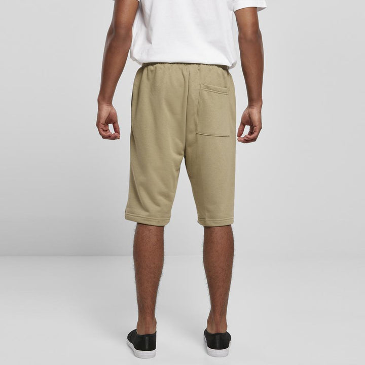 Urban Classics Low Crotch Sweatshorts khaki - Shop-Tetuan