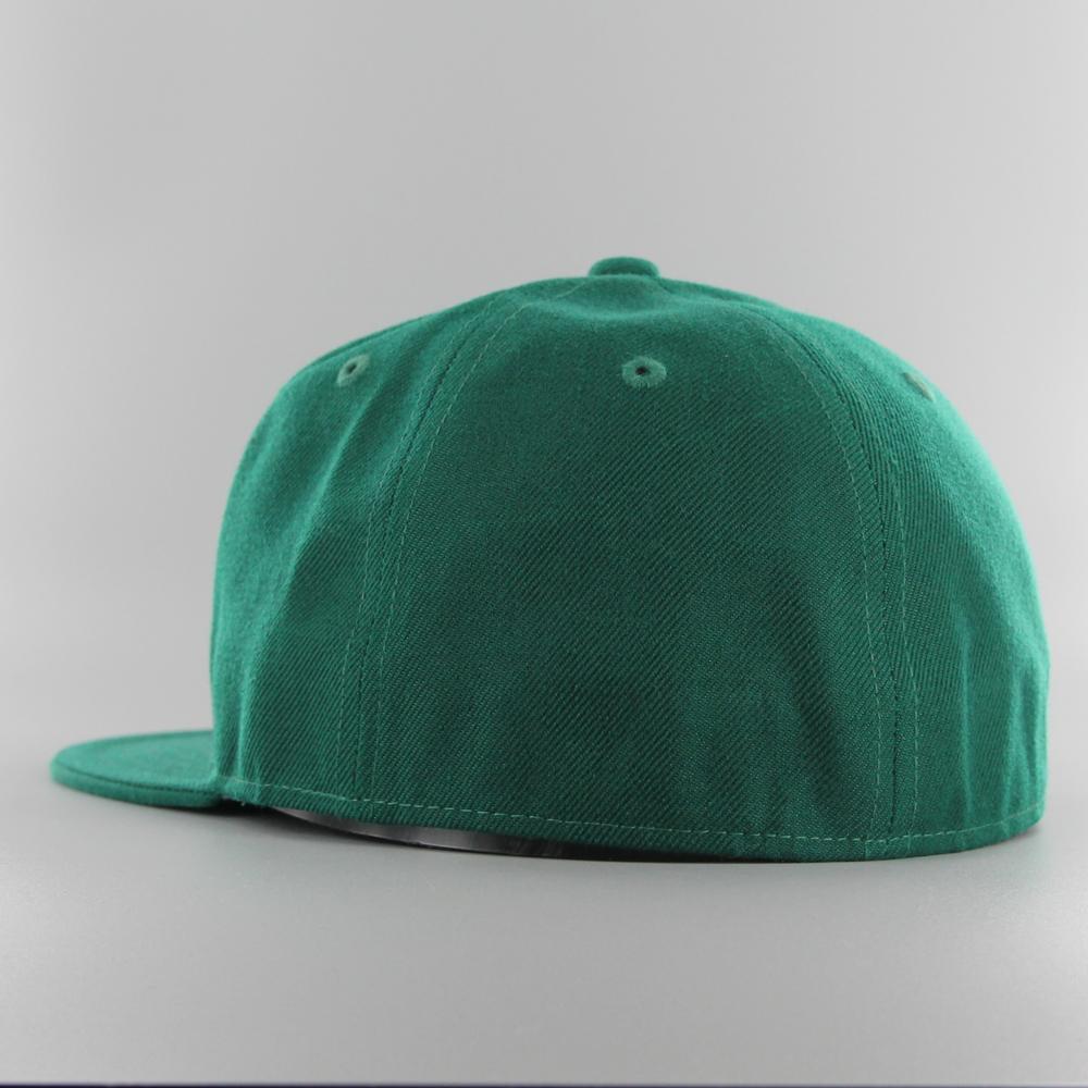 KB Ethos Plain Fitted cap dark green - Shop-Tetuan