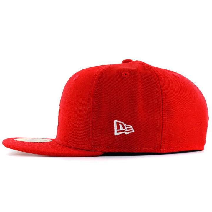 New Era Essential 59Fifty LA Dodgers red/white - Shop-Tetuan