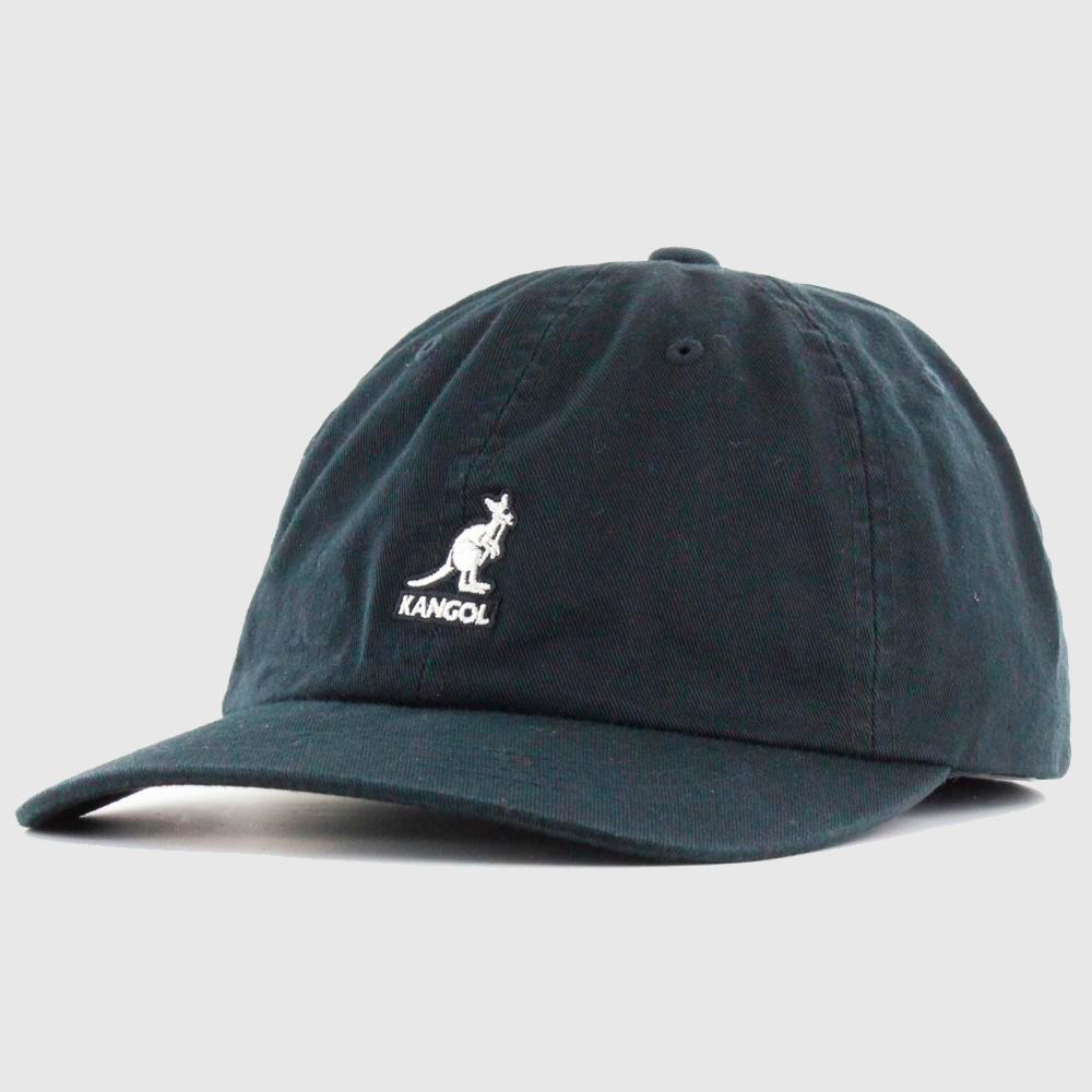 Kangol Washed Baseball cap black - Shop-Tetuan