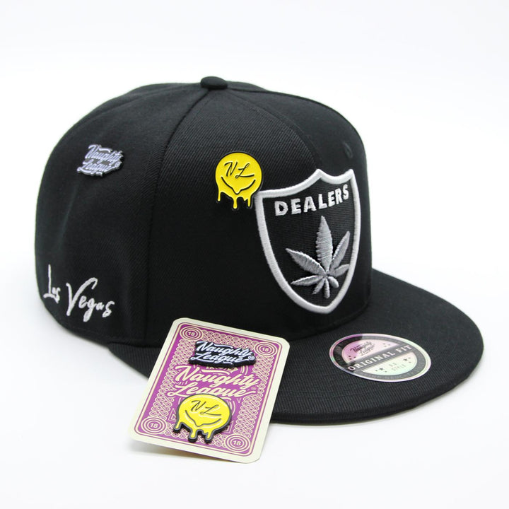 Naughty League Las Vegas Dealers fitted black - Shop-Tetuan