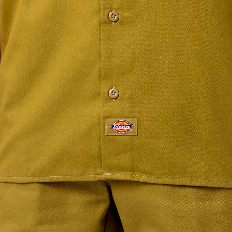 Dickies Work Shirt SS Rec green - Shop-Tetuan