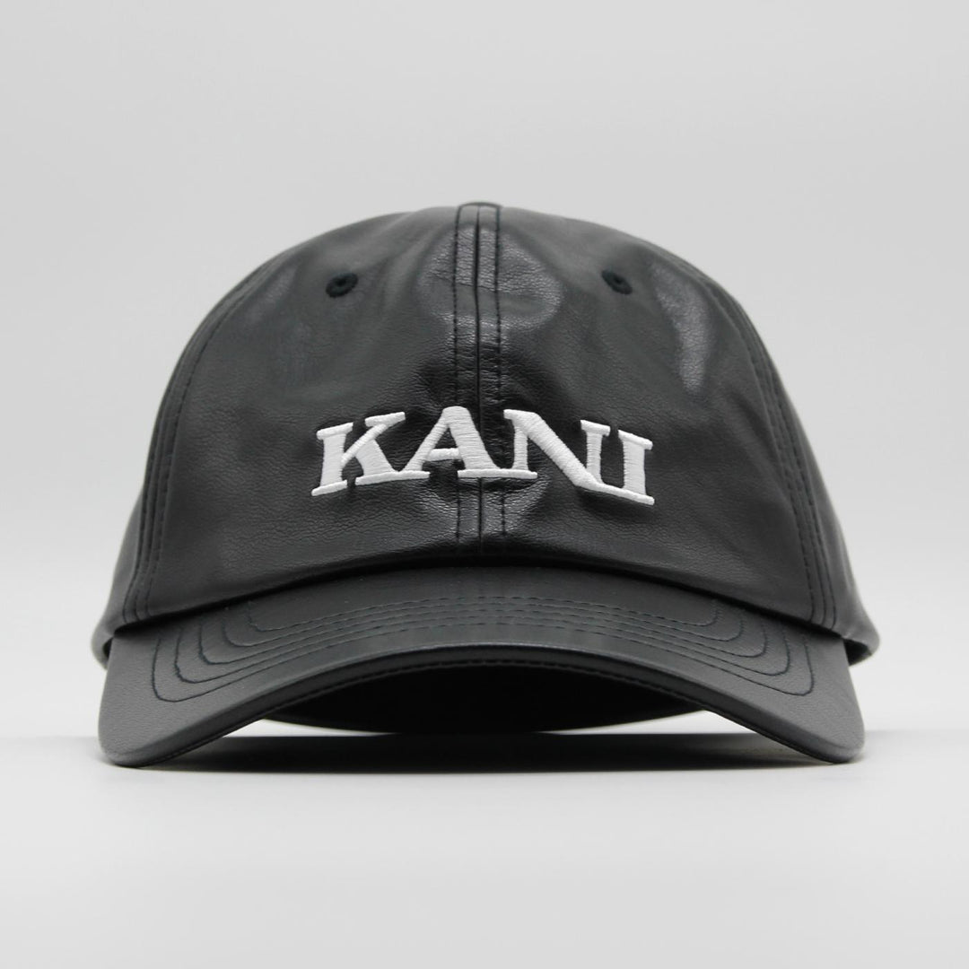 Karl Kani Retro Fake Leather cap black - Shop-Tetuan