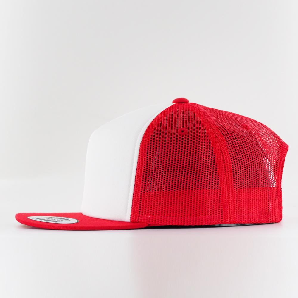 The Classics Yupoong foam trucker red/wht/red - Shop-Tetuan