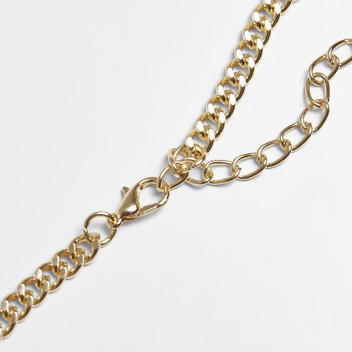 Urban Classics Dollar Diamond Necklace gold - Shop-Tetuan