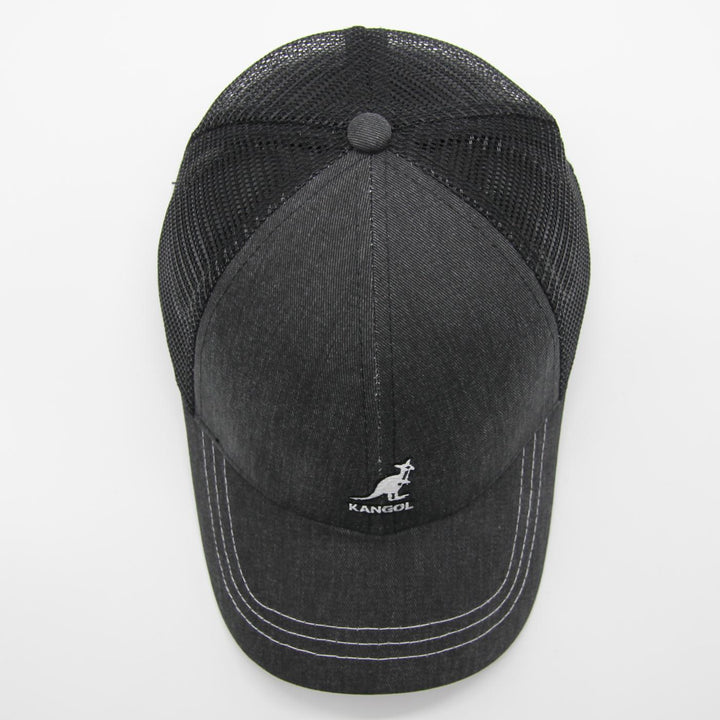 Kangol Distressed Cotton Mesh BB black - Shop-Tetuan