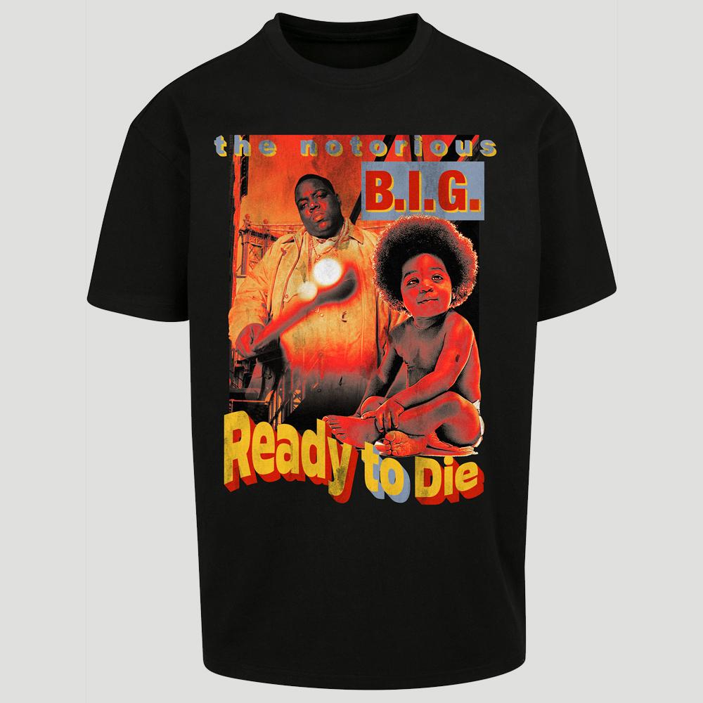 Mister Biggie Ready To Die Oversize tee black - Shop-Tetuan