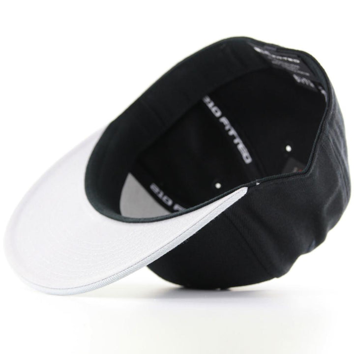 Premium 210 fitted cap 2-tone blk/gry - Shop-Tetuan