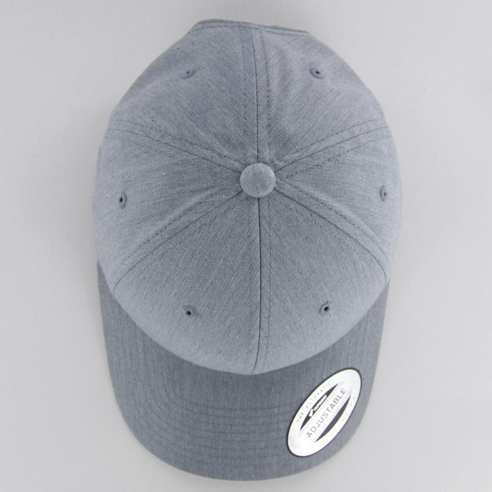 The Classics Yupoong Curved Classic snapback h.grey - Shop-Tetuan